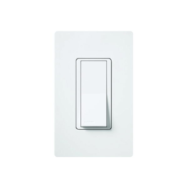 CA-3PS-WHS - LUTRON ELECTRONICS - Interruptor Claro, 3 Hilos, 15A, Color Blanco