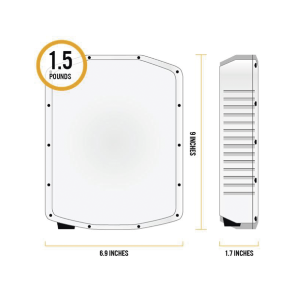 CK10 - OPTEX - Radar SpotterRF para una cobertura de 150 metros