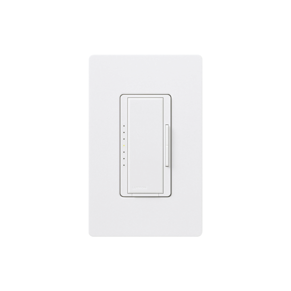 MACL-153M-SW - LUTRON ELECTRONICS - Dimmer 3 hilos/unico polo, 150W CFL/LED o 600 inc/hal