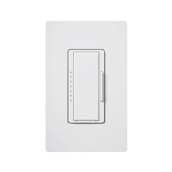 MSCF6AMWH - LUTRON ELECTRONICS - Maestro  Dimmer 120V Fluor, color blanco.