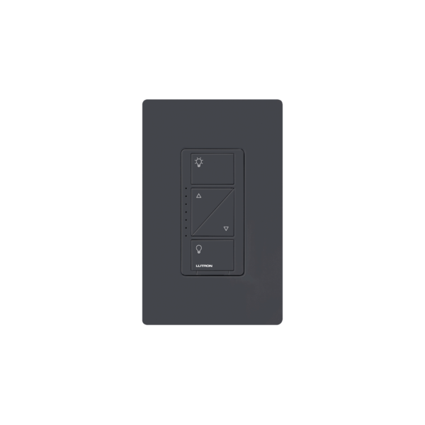 PD-6WCL-BL - LUTRON ELECTRONICS - Atenuador (Dimmer) de pared. Aumenta/Disminuye Intensidad de Iluminación o Enciende/Apaga. No requiere cable neutro.