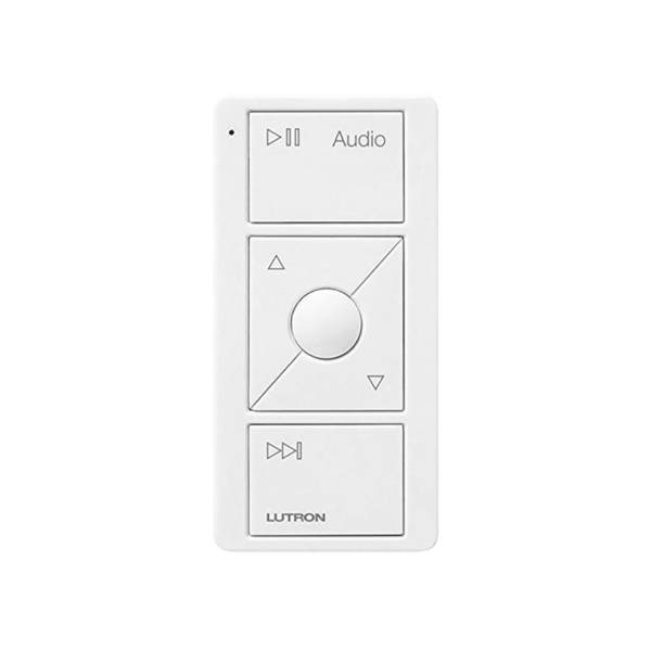 PJ23BRLGWHA02 - LUTRON ELECTRONICS - Control PICO 3 botones, control de audio, integrable con SONOS u otras marcas.