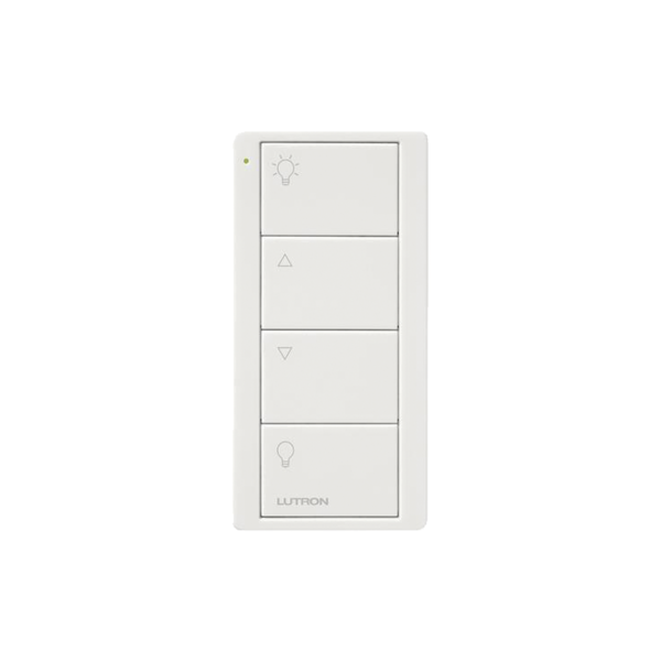 PJ2-4BG-WH-L01 - LUTRON ELECTRONICS - Control remoto PICO 4 botones, complemente con un atenuador o switch on/off