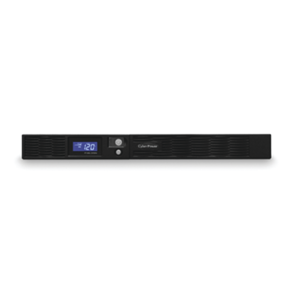 PR1000LCDRM1U - CYBERPOWER - UPS 1000VA / 900W LCD Inteligente, Onda Senoidal Pura, Regulador de Voltaje (AVR), Montaje en Rack, 6 Conectores NEMA 5-15R,Protección para RJ11/RJ45/Coax, USB/Serial, Tarjeta SNMP/HTTP (opcional)