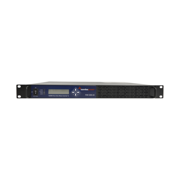 PSR-1200-24 - SAMLEX - Inversor de corriente Onda Pura Montaje en rack 1U 1200W, 24 VCD- 120 VCA, 50/60 Hz  (Bajo Pedido)