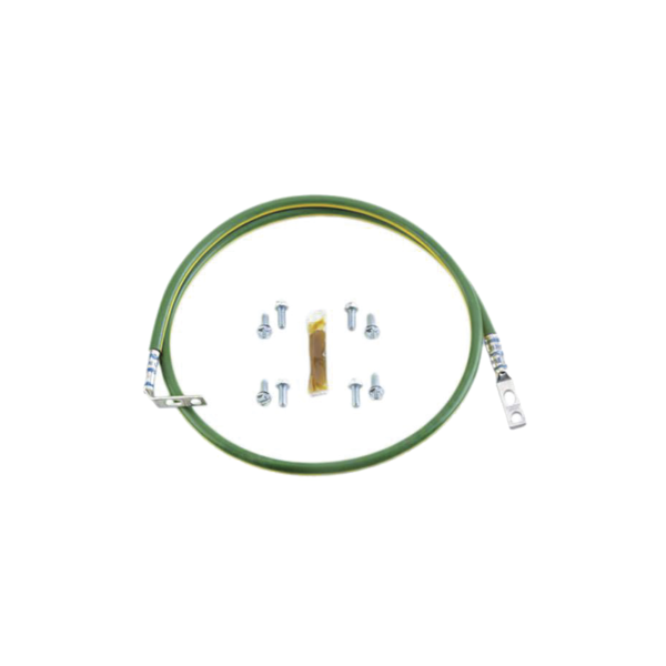 RGEJ624PHY - PANDUIT - Jumper para aterrizar equipos, 6 AWG, con terminal doblada a 45º para conexión a tierra y terminal recta para equipos, 0.61m de largo