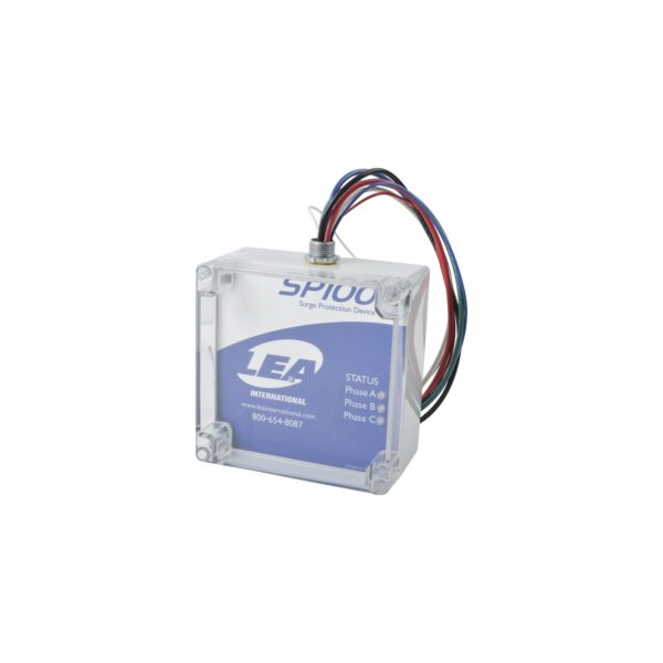 SP-100-120/208-3Y - LEA International - Supresor de Transitorios/Picos Para 120/208 Vac Trifásico en Y de 100 KA de Capacidad Por Fase en Gabinete NEMA 4