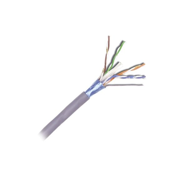 9A6M4-A5 - SIEMON - Bobina de Cable F/UTP de 4 pares, ZMAX, Cat6A, Soporte de Aplicaciones 10GBase-T, CM, Color Gris, 305m