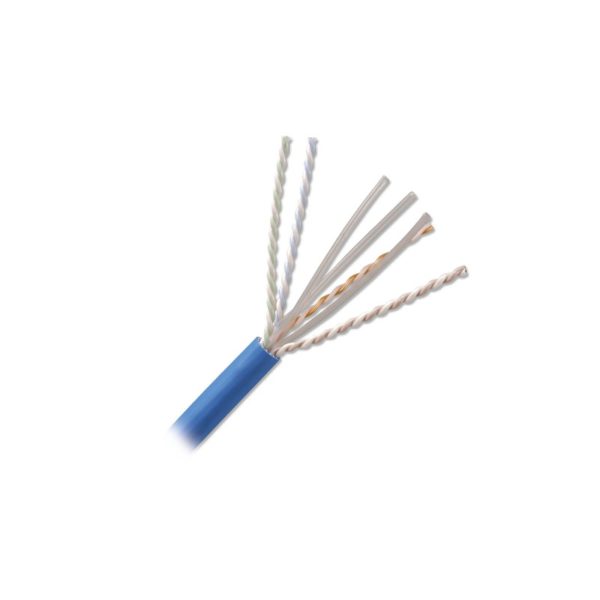 9C6R4-A5-06-AR1A - SIEMON - Bobina de Cable U/UTP de 4 pares, Z-MAX, Cat6A, Soporte de Aplicaciones 10GBase-T, CMR (Riser), Color Azul, 305m