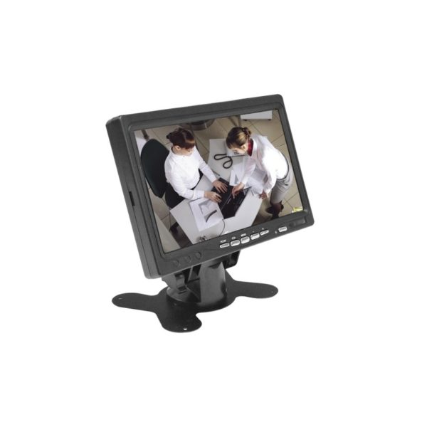 BMG7030H - Syscom -  Monitor 7 ideal para colocar en vehículos o realizar pruebas de CCTV / Entradas de video HDMI, VGA y RCA