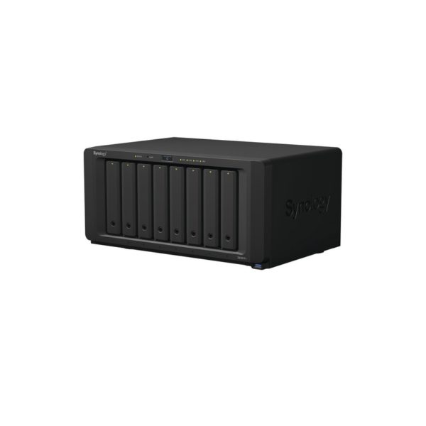 DS1817PLUS8G - SYNOLOGY - Servidor NAS de escritorio con 8 bahías / Expansible a 18 bahías / Hasta 216 TB / 8GB de RAM /Hasta  40 cámaras