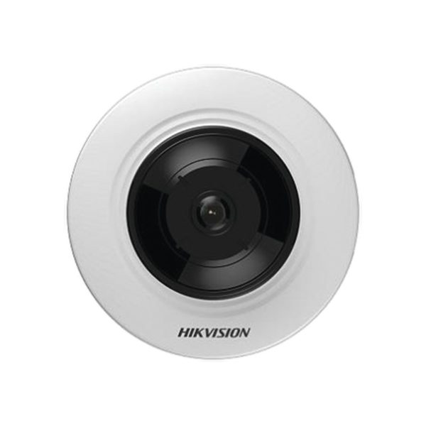 DS-2CD2935FWD-I - HIKVISION - Mini Fisheye 3 Megapixel / Panorámica / 8 mts IR / Uso en Interior / PoE / Múltiples Vistas solo por software ivms4200