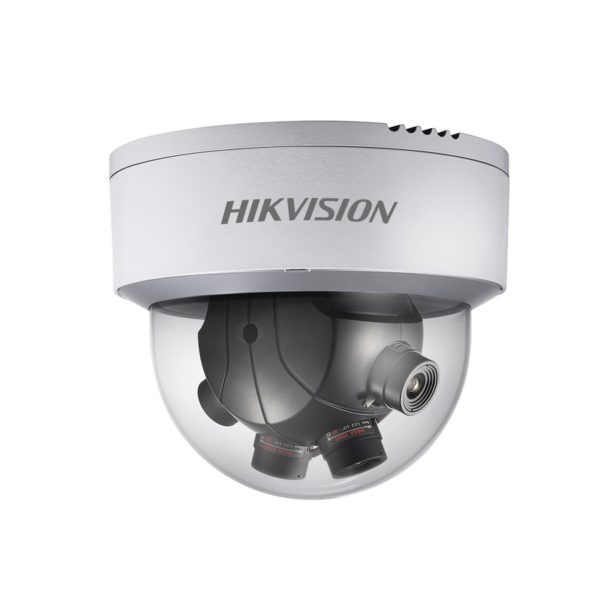 DS-2CD6986F-H - HIKVISION - PanoVu series / Vista Panorámica 180° / 4 lentes 2 Megapixel / IK10 / IP66 / 8MP en total / Defog / dWDR / DARKFIGHTER / PoE+