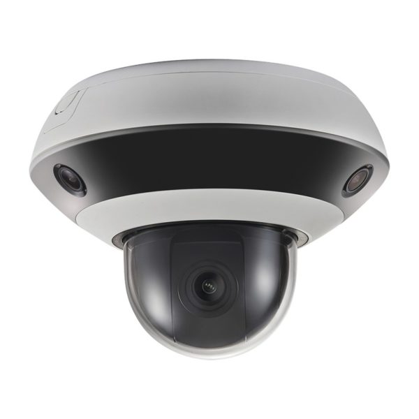 DS-2PT3326IZ-DE3 - HIKVISION - Mini Panovu 2 Megapixel / 1 PTZ 4X Zoom + 3 Lentes Panorámicos 360º / H.265 / 10 mts IR / Uso en Interior / dWDR / Soporta microSD