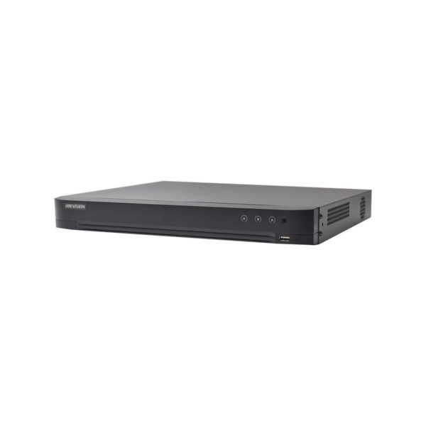 DS-7216HQHI-K2/A - HIKVISION - DVR 4 Megapixel / 16 Canales TURBOHD + 8 Canales IP / 2 Bahías de Disco Duro / 16 Canales de Audio / Salida de Vídeo en 4K