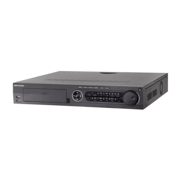 DS-7316HUHI-K4 - HIKVISION - DVR 5 Megapixel / 16 Canales TURBOHD + 16 Canales IP / 4 Bahías de Disco Duro / 4 Canales de Audio / Videoanalisis / 16 Entradas de Alarma