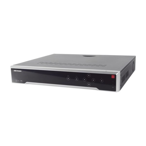 DS-7716NI-K4/16P - HIKVISION - NVR 8 Megapixel (4K) / 16 canales IP /16 Puertos PoE+ / 4 Bahías de Disco Duro / Switch PoE 300 mts / HDMI en 4K