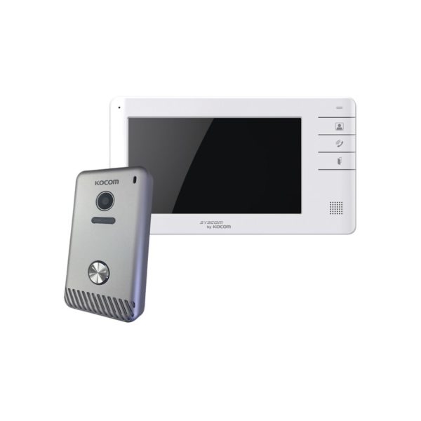 KCV-S701EB - KOCOM - Videoportero monitor a color 7, Manos libres/ Soporta hasta 3 monitores