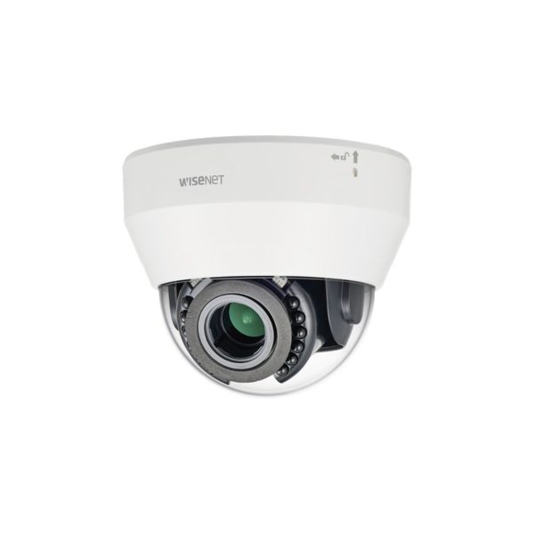 LND-6070R - SAMSUNG WISENET (HANWHA) - Cámara Domo Interior 2 Megapíxel / Lente Varifocal 3.2 -10mm / IR 20M / WDR 120db / IP66