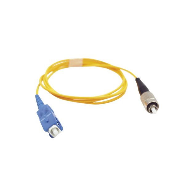 LPFO6010B1M - LINKEDPRO - Jumper de Fibra Óptica Monomodo SC/FC Simplex de 1 metro