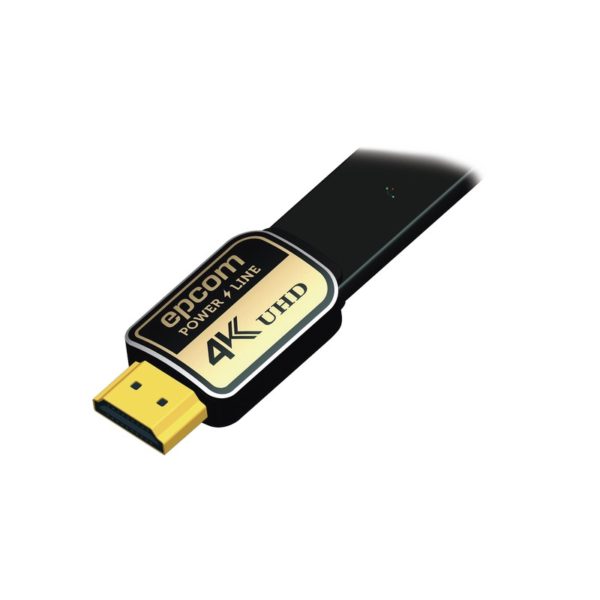 PHDMI1M - EPCOM POWER LINE - CABLE HDMI PLANO DE 1MT (3.28FT ) V2.0 4KX2K