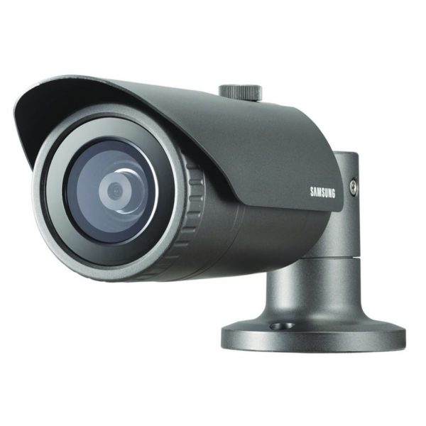 QNO-6020R - SAMSUNG WISENET (HANWHA) - Cámara Tipo Bala Antivandálica 2 Megapíxel / Lente 3.6mm / IR 25M / WDR 120db / IP66 / H.265 & WiseStream