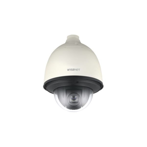 QNP-6230H - SAMSUNG WISENET (HANWHA) - Domo PTZ Antivandálico 2MP / Zoom Óptico 23X / H.265 & WiseStream II / WDR 120DB / IP66