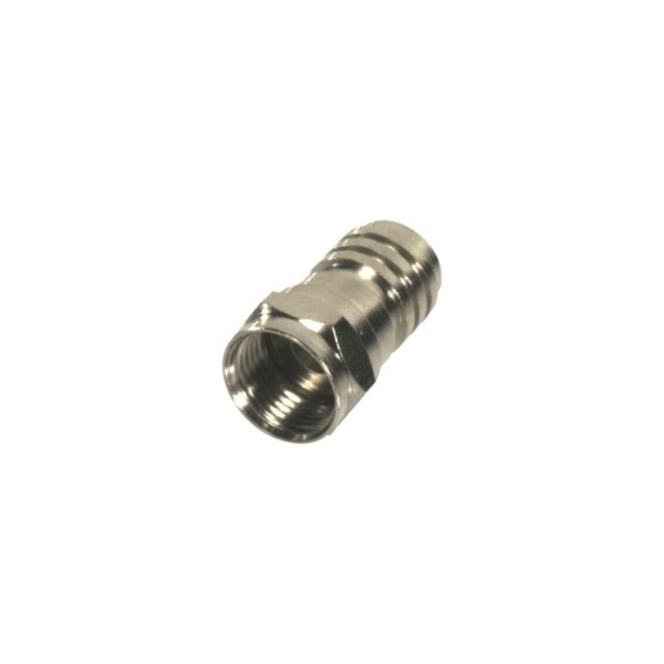 RFF-1402-D - RF INDUSTRIES,LTD - Conector F Macho Plegable para Cable Coaxial RG-59/U, Niquel / Niquel /Polietileno.