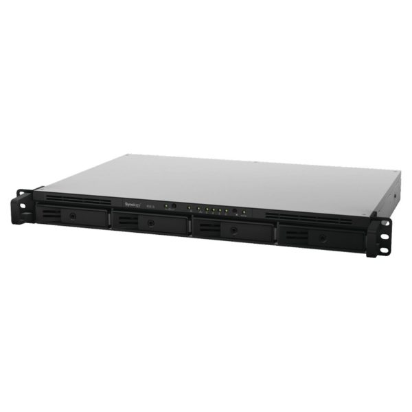RS-816 - SYNOLOGY - Servidor Nas para rack de 4 bahías / Expandible a 8 bahías / Hasta 96 TB / Hasta 16 cámaras