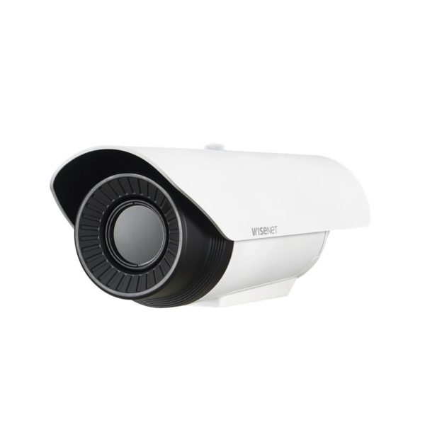 TNO-4041T - SAMSUNG WISENET (HANWHA) - Cámara Bullet Térmica IP / Resolución 640 x 480 / Lente 19 mm / H.265 & WiseStream II / Sin brazo