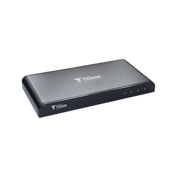 TT-314-PRO - EPCOM TITANIUM - Divisor HDMI de 1 entrada a 4 salidas 4Kx2K @ 30 Hz soporta 3D, Soporta 30 metros en la entrada, 25 metros en las salidas.