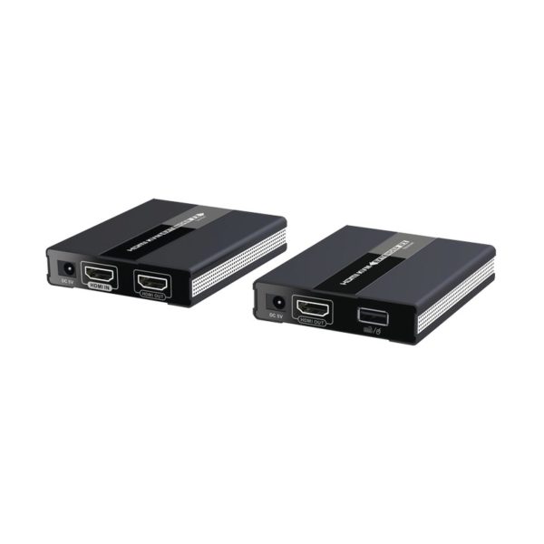 TT371KVM - EPCOM TITANIUM - Kit extensor KVM ( Teclado, video, Mouse ) HDMI 1080P @ 60 Hz, 60 metros con cable CAT5e/6