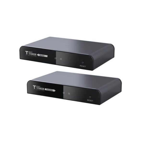 TT-383-PRO - EPCOM TITANIUM - Kit extensor HDMI de 120 metros con loop HDbitT, Cat 5e/6, protocolo HDbitT, compatible con HDCP.