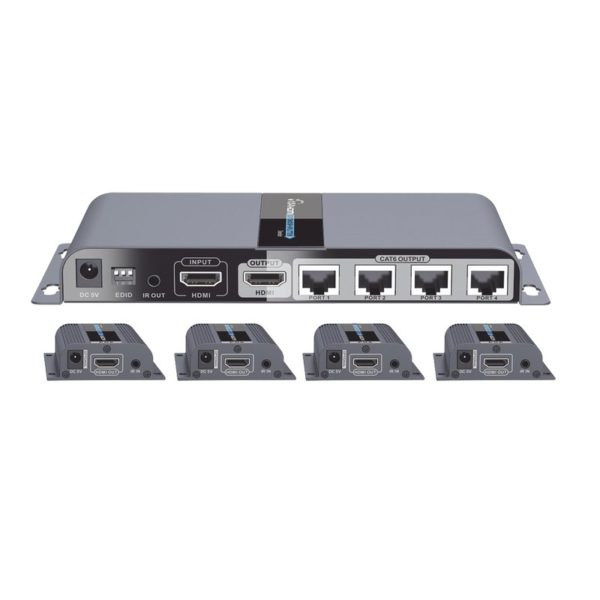 TT714PRO - EPCOM TITANIUM - Kit completo Distribuidor HDMI 1 X 4