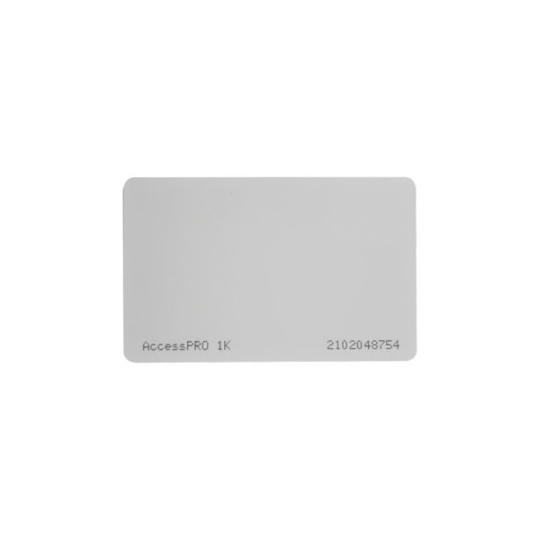 ACCESS-CARD-M1K - ACCESSPRO - Tarjeta MIFARE Classic / Tipo ISO Card / Memoria 1Kb / Imprimible / Frecuencia 13.56 Mhz