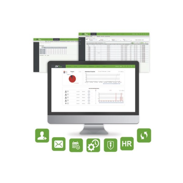 BIO-TIME-7 - ZKTECO - Software para gestión de tiempo y asistencia / Centralizado / Basado en web / Licencias vitalicias