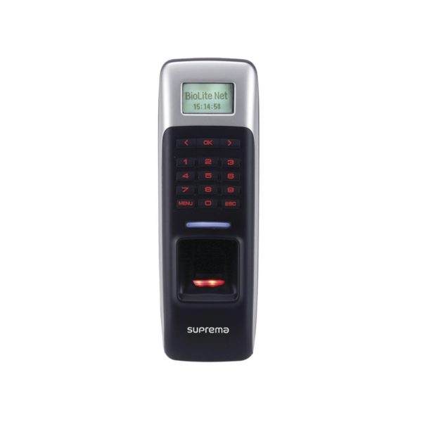 BLNOC - SUPREMA - BioLite Net Lector de Huella con Teclado y PROX ( 13.56MHz Mifare / DesFire) Uso con BioStar 1 / Protección IP65