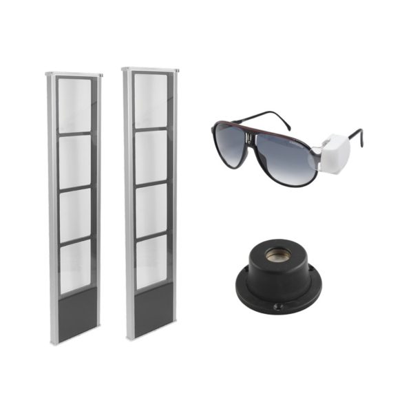 CA24G01K2 - Century - Kit Completo: Arcos EAS, Tags para Lentes y Removedor