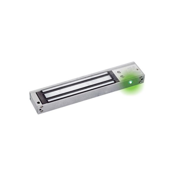 MAG600NLED - ACCESSPRO - Chapa magnética 600 lbs con LED Ultra-brillante/ Libre de Magnetismo Residual / Sensor de estado de la placa