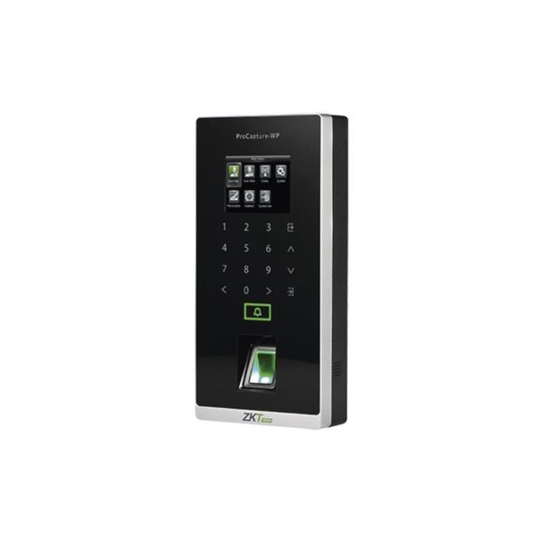 PRO-CAPTURE-WP - ZKTECO - Lector biometrico / IP65 / Green Label / 20,000 huellas / 10,000 tarjetas / PUSH