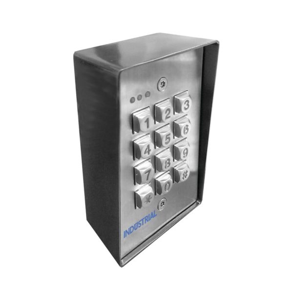 PRO-KEYPAD-1V2 - AccessPRO Industrial - Teclado exterior/interior antivandálico, 3 relevadores, salida wiegand, 1200 usuarios