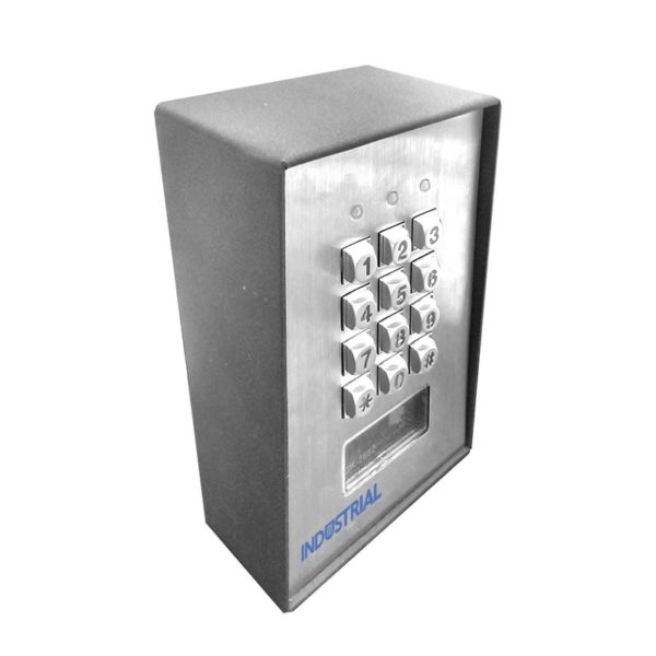 PRO-KEYPAD-3V2 - AccessPRO Industrial - Teclado Exterior/Interior Antivandálico, 3 Relevadores, Salida Wiegand, 1200 Usuarios, Lector de Proximidad