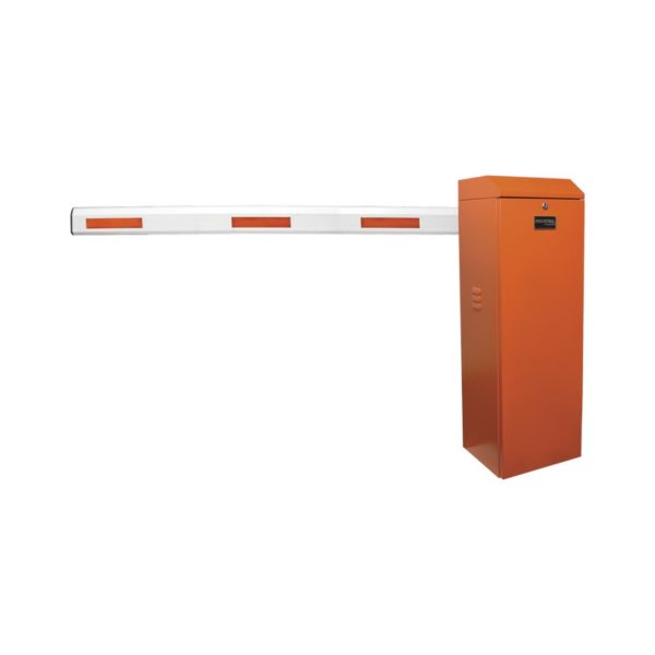 XBF-3000-LN - AccessPRO Industrial - Barrera vehicular izquierda / Soporta brazo de hasta 3 m / Apertura en 1.5 s /Final de carrera ajustable por programación / Movimiento fluido / Diseño elegante color naranja