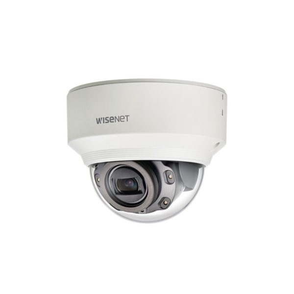 XND-6080RV - SAMSUNG WISENET (HANWHA) - Cámara Tipo Domo Interior 2MP / Lente Motorizado 2.8-12mm / IR 30M / WDR 150db / IP66 / H.265 & WiseStream