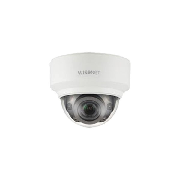 XND-8080RV - SAMSUNG WISENET (HANWHA) - Cámara Tipo Domo Interior 5MP / Lente Motorizado 3.9 - 9.4mm / WDR 120db / IP66 / IK08 / H.265 & WiseStream