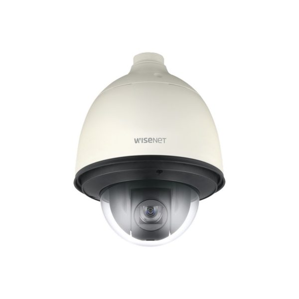 XNP-6320H - SAMSUNG WISENET (HANWHA) - Domo PTZ 2MP Antivandálica / 32X ZOOM Optico / Auto Seguimiento / WDR 150DB / Video Analiticos / H.265 & WiseStream