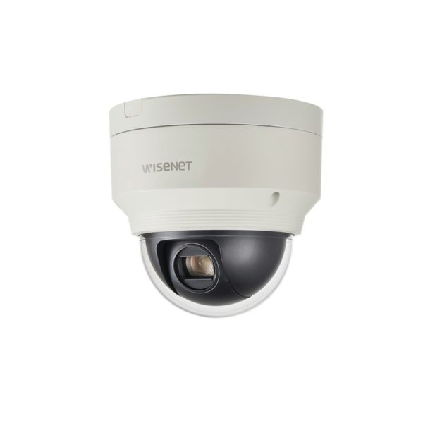 XNP-6120H - SAMSUNG WISENET (HANWHA) - Domo PTZ 2MP Antivandálico / 12X ZOOM Optico / Auto Seguimiento / WDR 150DB / Video Analiticos / H.265 & WiseStream